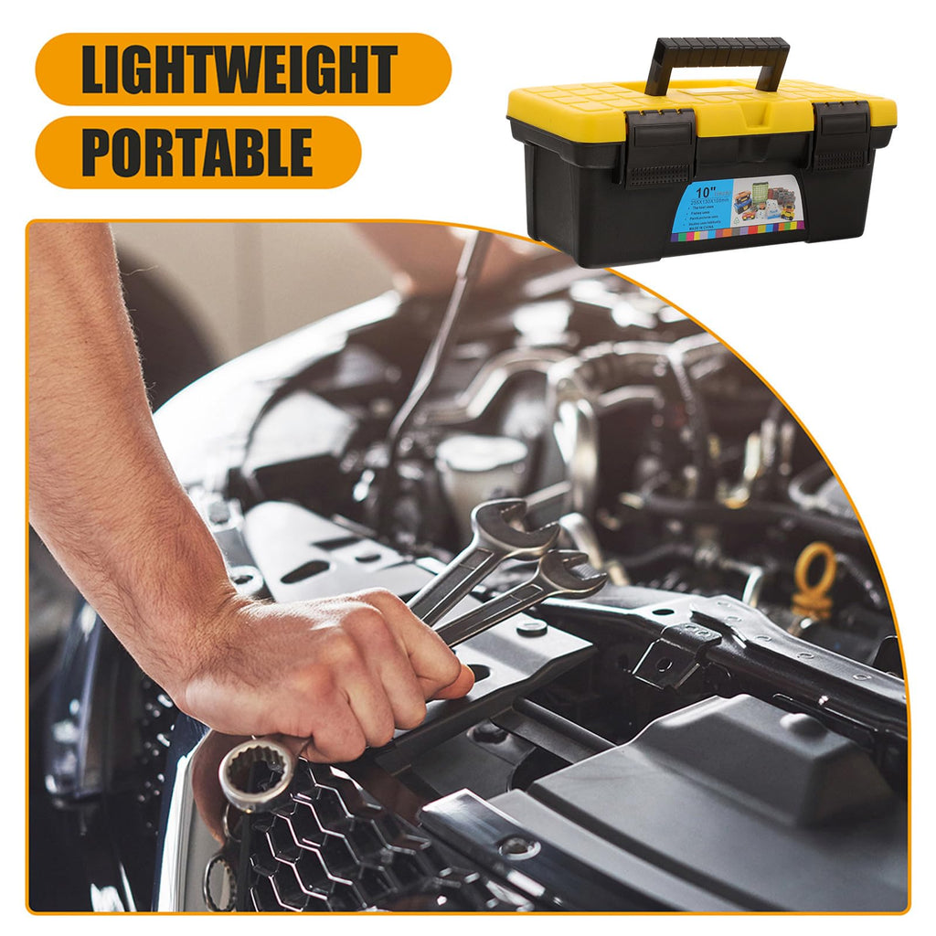 10 Inch Tool Box Organizer Hard Carrying Case T2345
