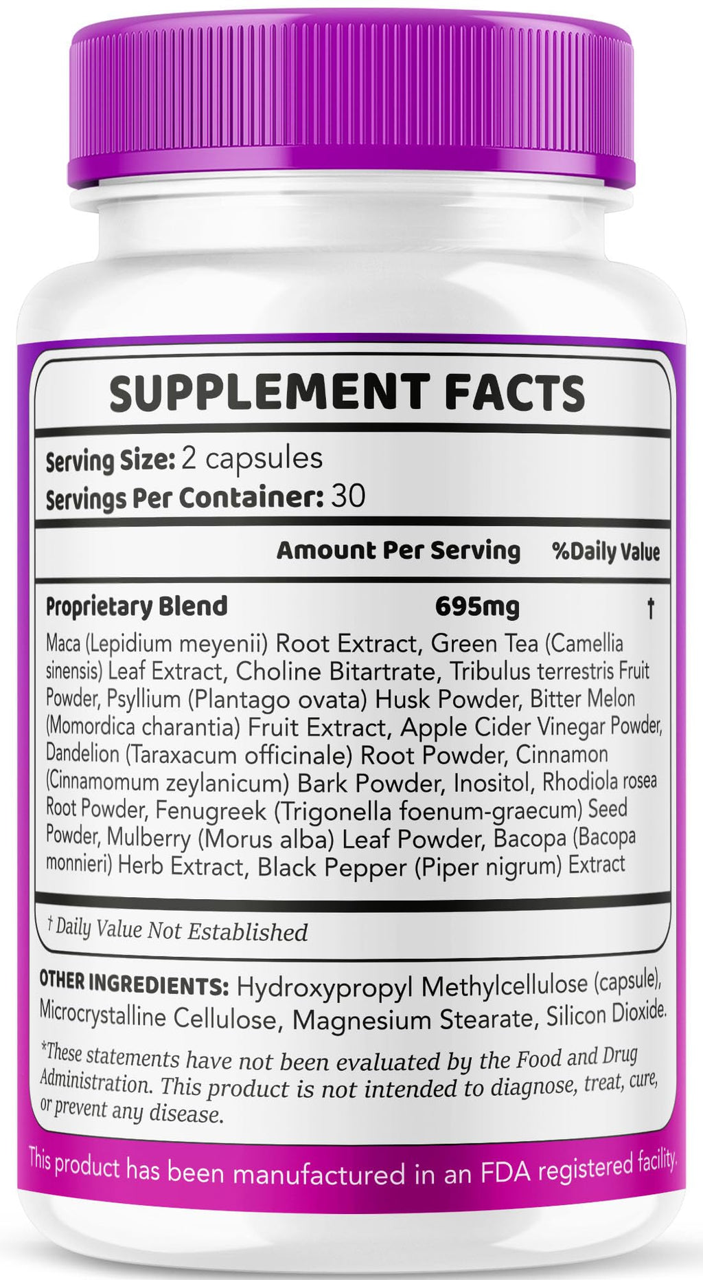 Natural Supplement 60 Capsules Z1784
