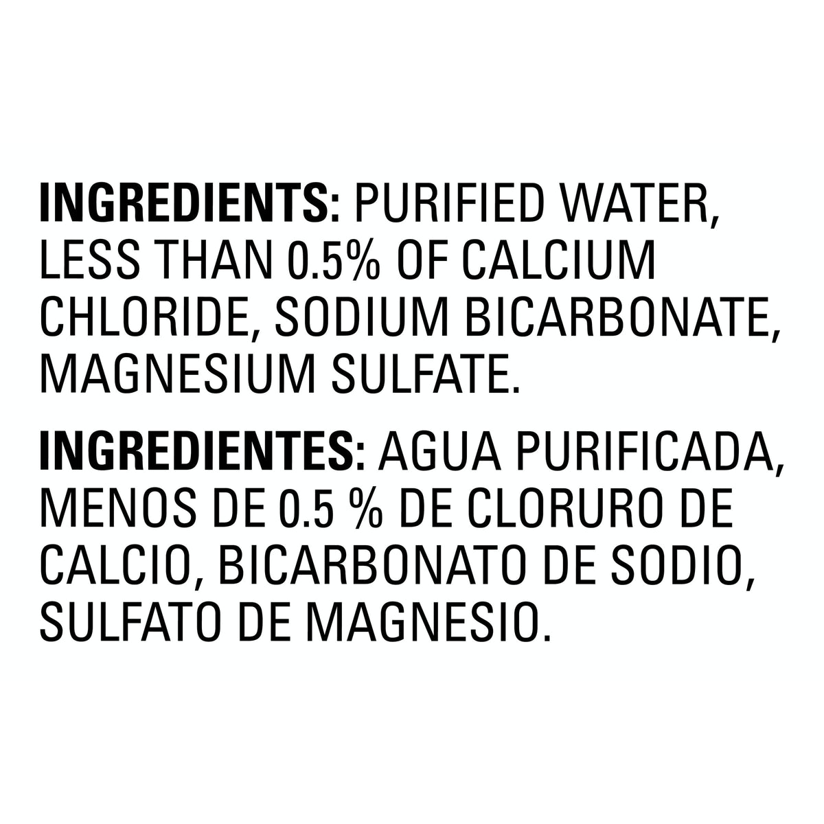 Purified Bottled Water 16.9 oz Case of 24 W33090