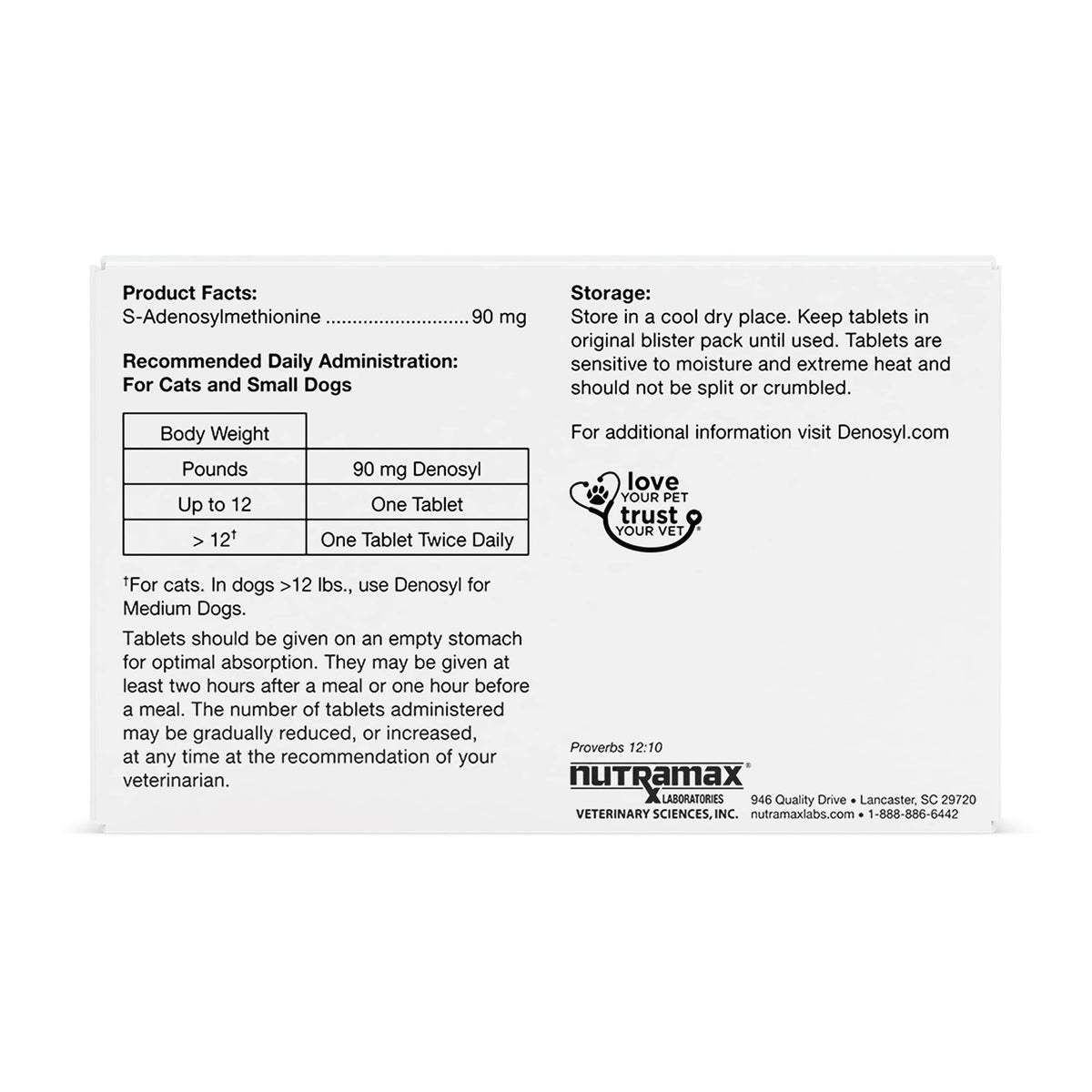 30ct Liver & Brain Support Tablets for Cats & Small Dogs L708