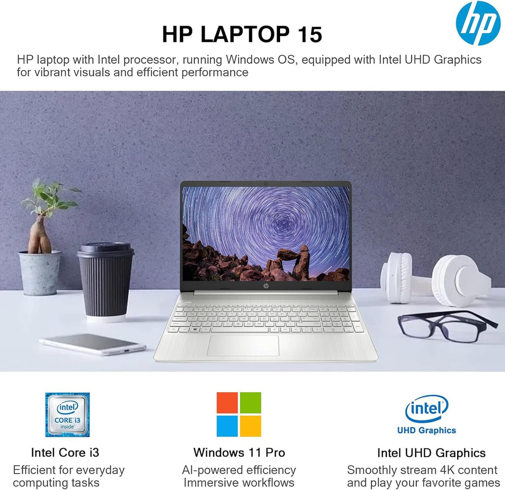 15.6" Touchscreen Laptop 16GB RAM 1.5TB Storage Intel i3 Win 11 Pro S5256