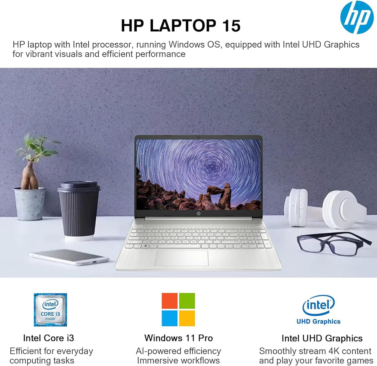 15.6" Touchscreen Laptop 16GB RAM 1.5TB Storage Intel i3 Win 11 Pro S5256
