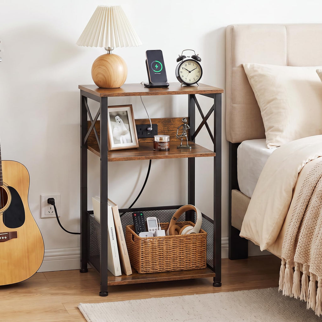 Record Player Stand with Charging Station N748446