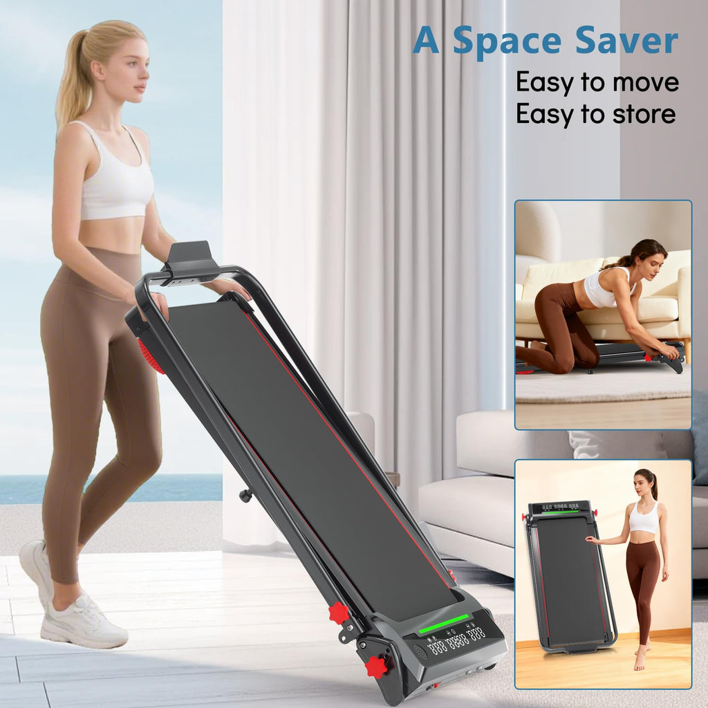 Foldable Treadmill with Incline and Handle Bar G7765
