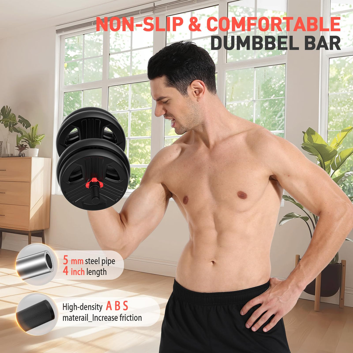 Adjustable Dumbbells Set with Connector H5767