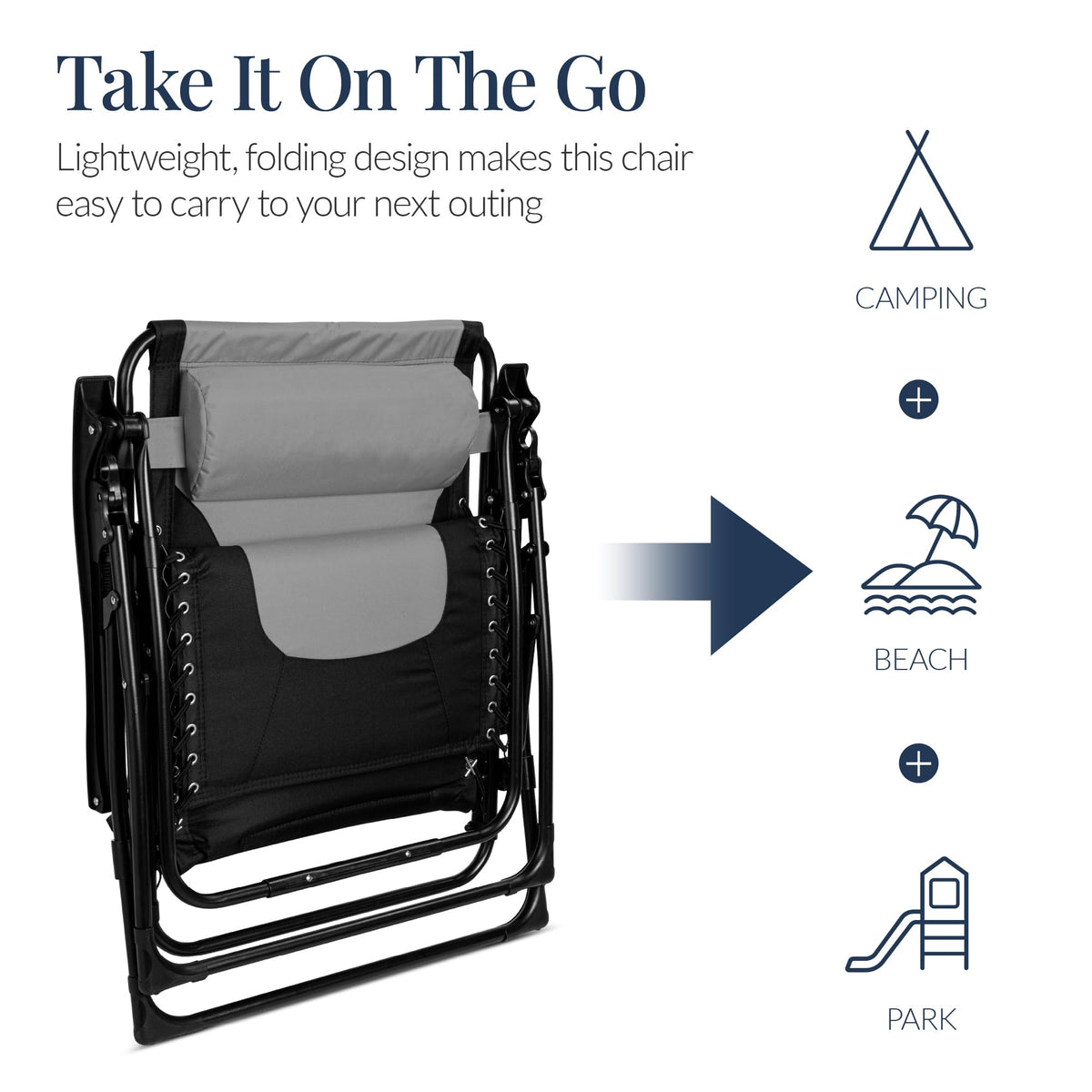 Oversized Padded Zero Gravity Chair Recliner S216