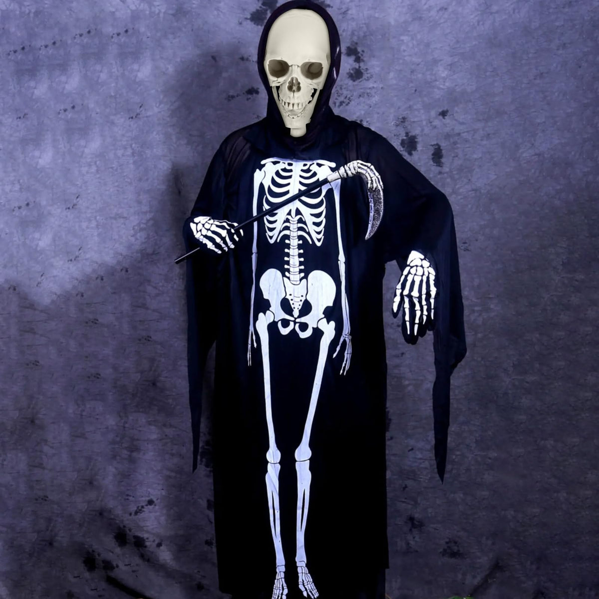 5.4FT Poseable Life Size Plastic Skeleton R4897