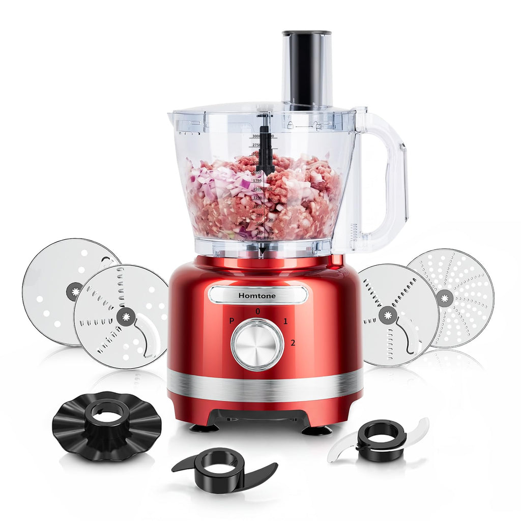 16 Cup Red Food Processor B1817