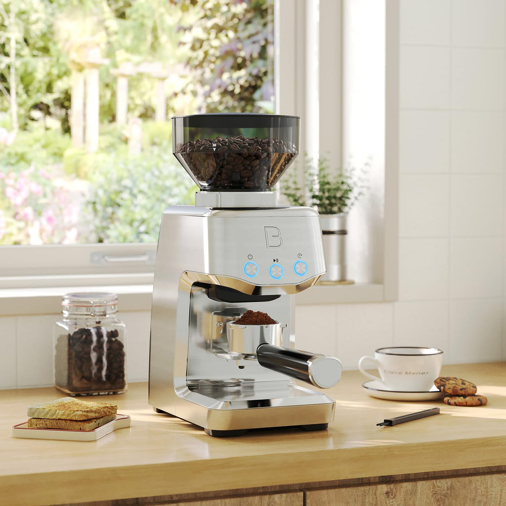 Conical Burr Coffee Grinder with 35 Grind Settings V120195