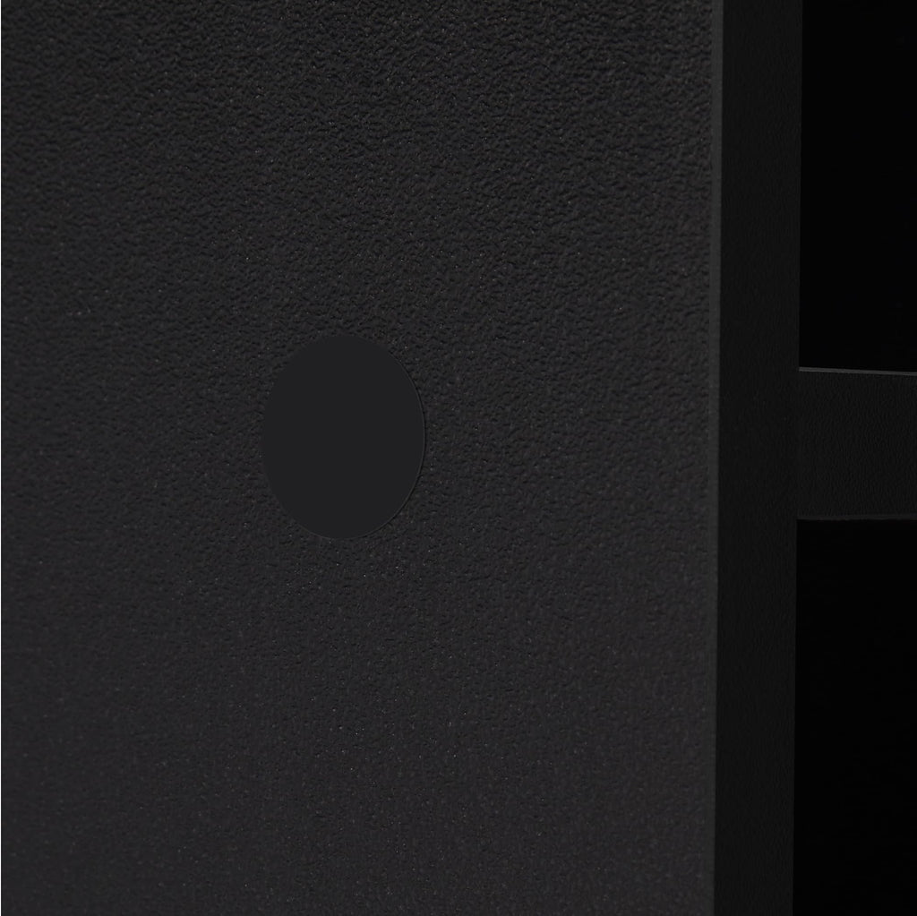 5 Cube Black Bookcase Y858