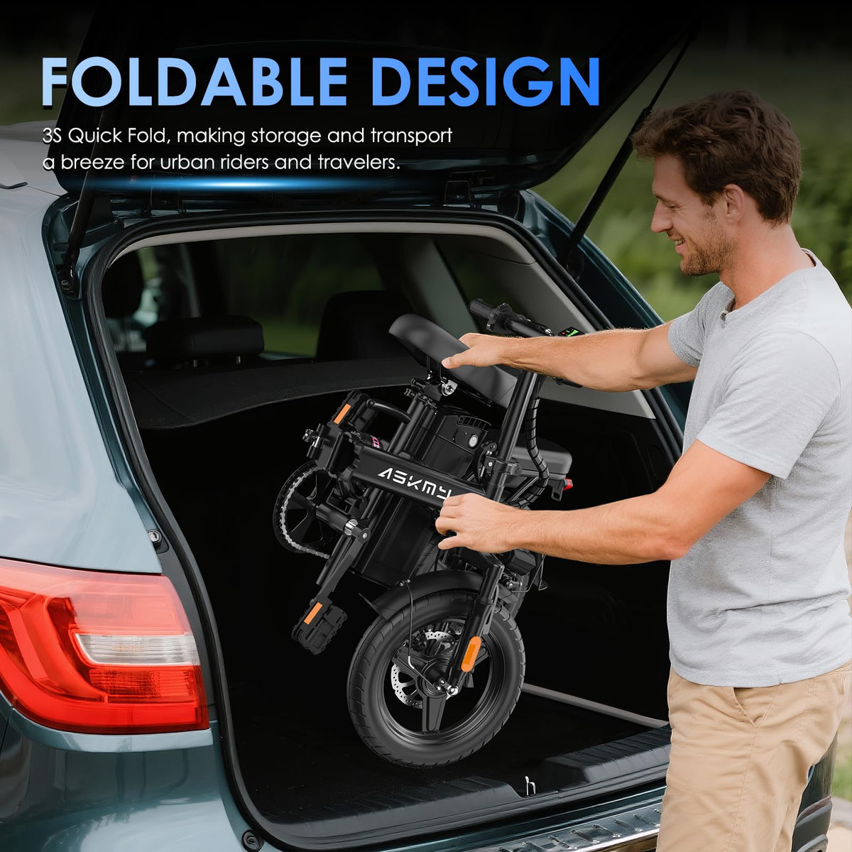 Foldable 14 Inch Electric Bike D805
