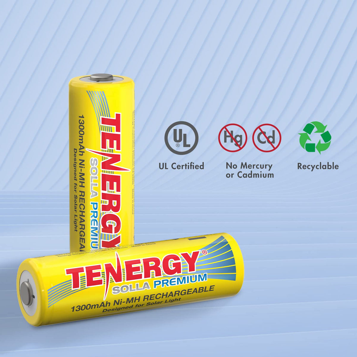 Rechargeable NiMH AA Battery 1300mAh 12 Pack F23146