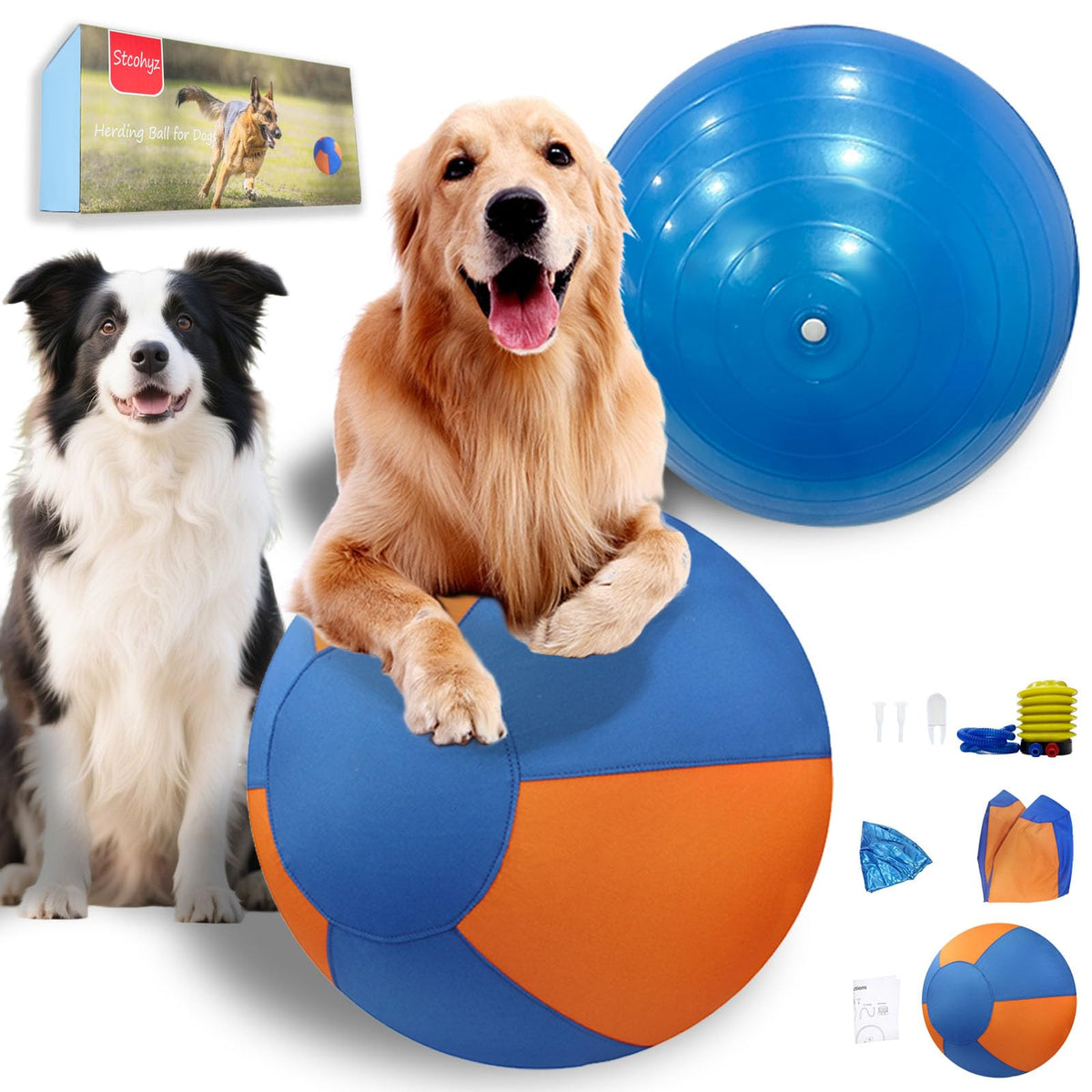 18'' Durable Waterproof Dog Herding Ball R444