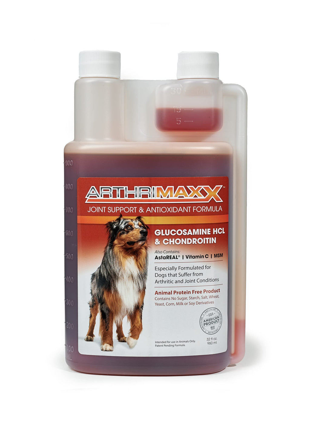 Hip & Joint Support Liquid for Dogs 32 fl oz Z232