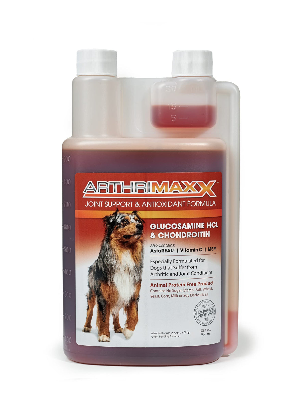 Hip & Joint Support Liquid for Dogs 32 fl oz Z232