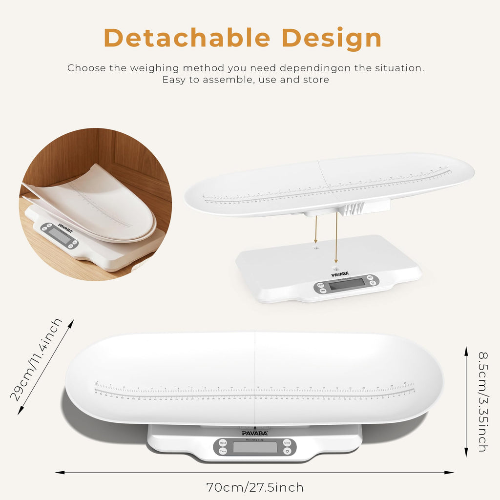 Digital Baby Scale with Removable Tray W415570