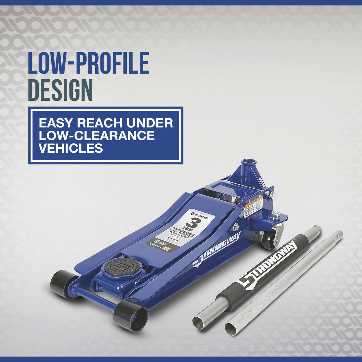 3-Ton Capacity Low-Profile Service Floor Jack M731507