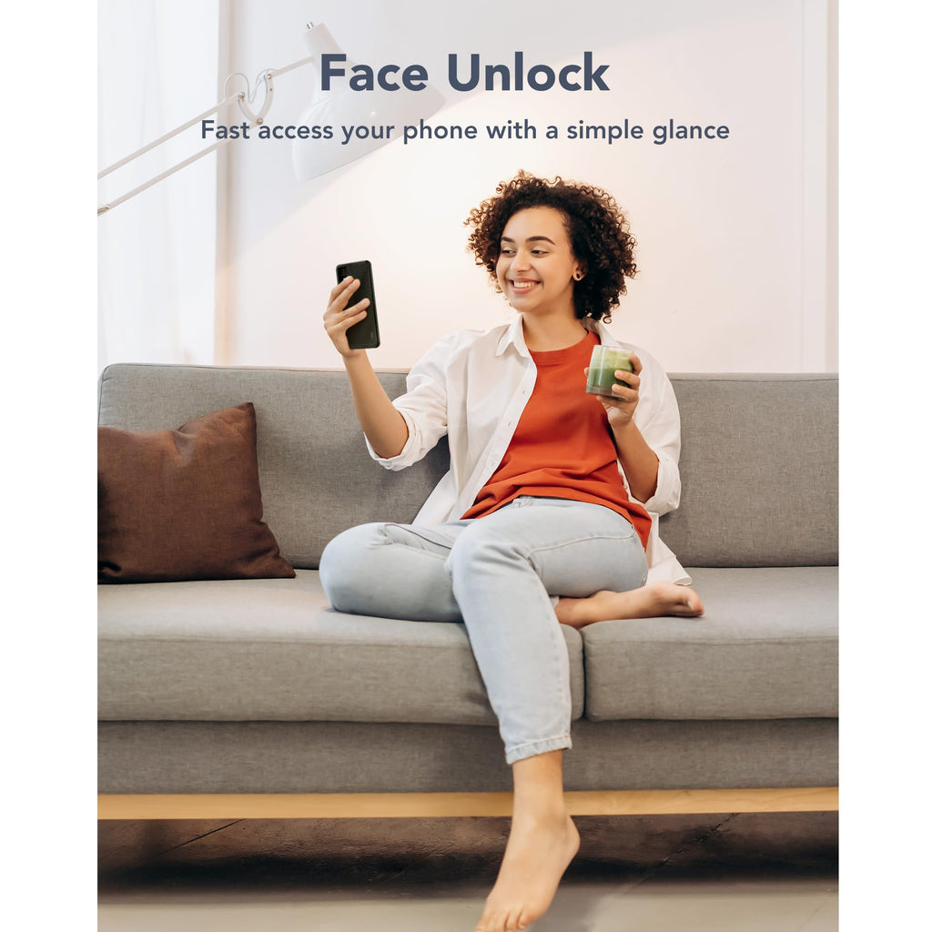 Unlocked Smartphone with 6.0" HD+ Display, 3+32GB, 3000mAh Battery, Android 13, Space Black M638373