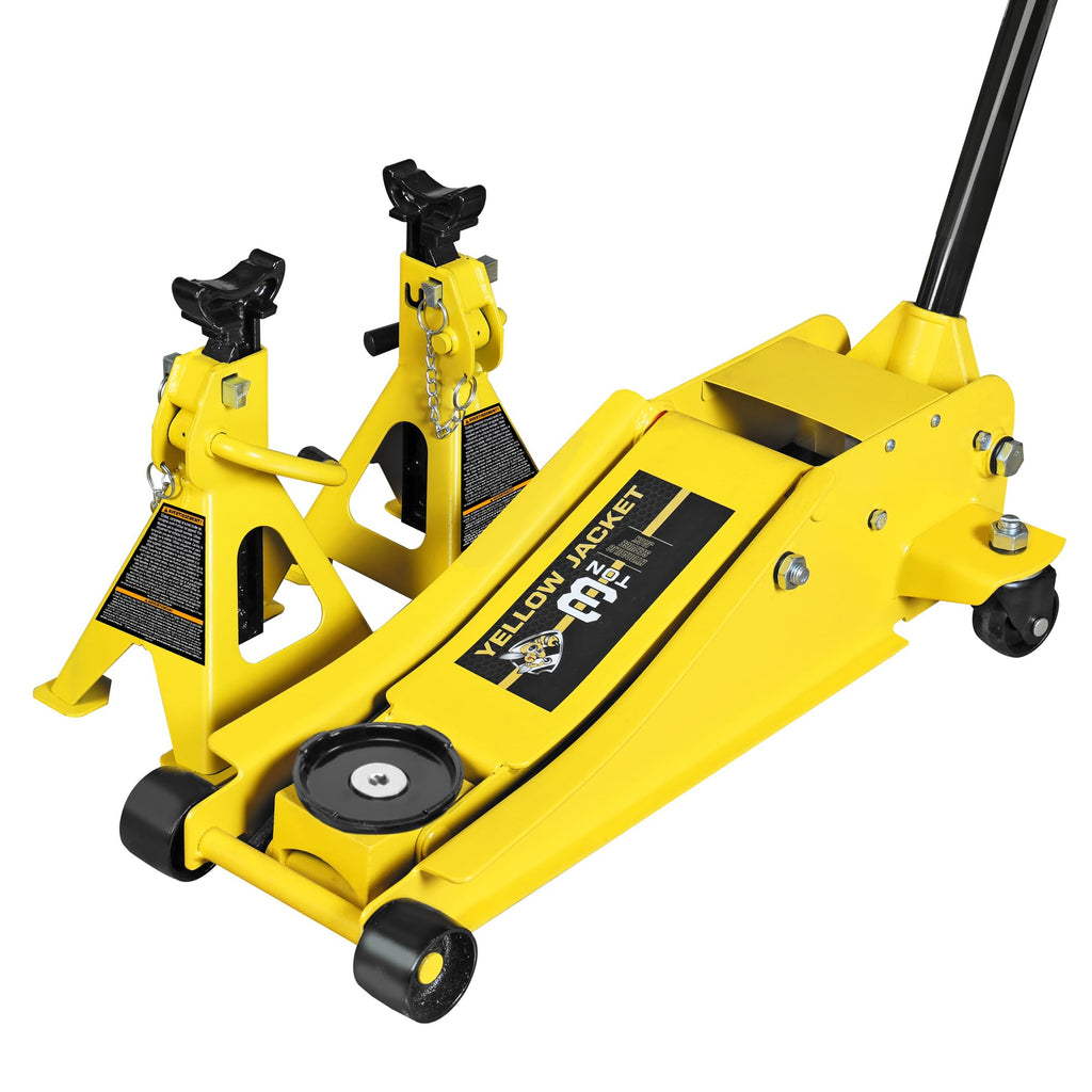 3 Ton Low Profile Hydraulic Floor Jack with Jack Stands P758
