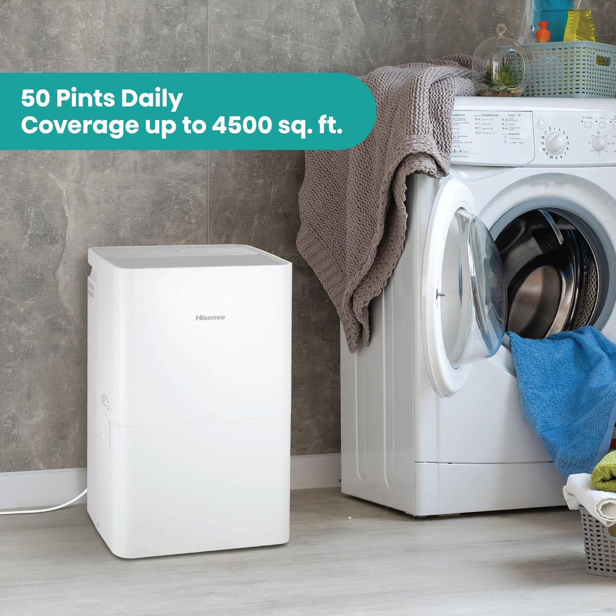50-Pint Portable Dehumidifier I1513