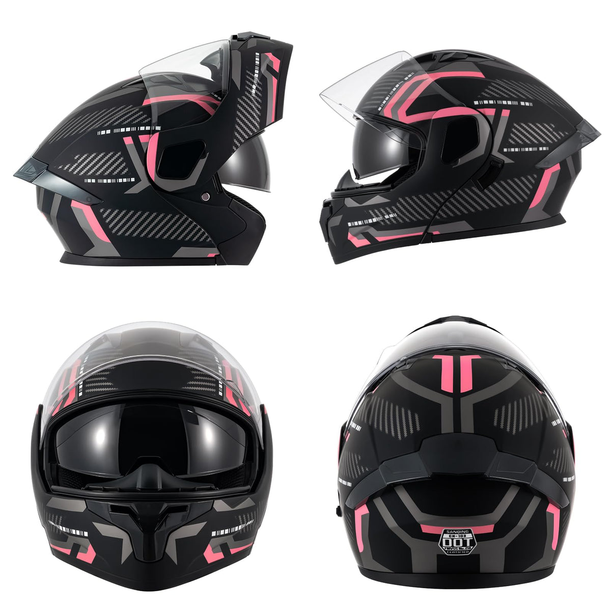 Modular Flip-Up Full Face Motorcycle Helmet L719