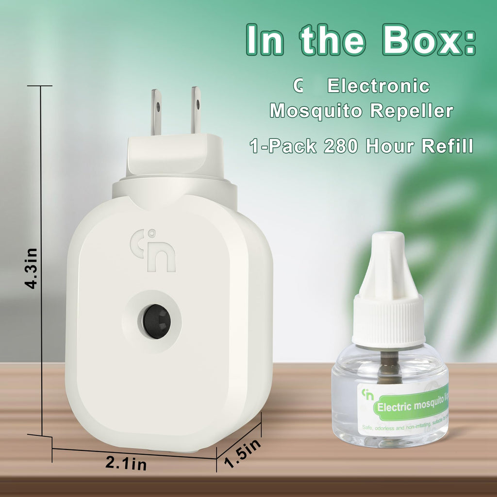 Electronic Mosquito Repellent Plug in with 280 Hr Refills M9865