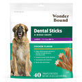 Chicken Flavor Dental Sticks for Large Dogs, 40 Count J643