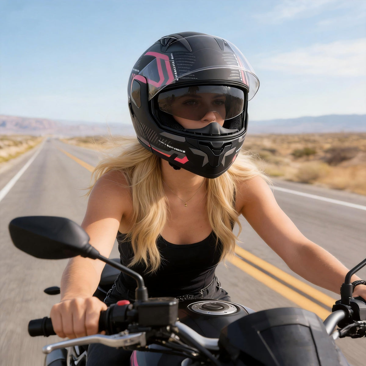 Modular Flip-Up Full Face Motorcycle Helmet L719