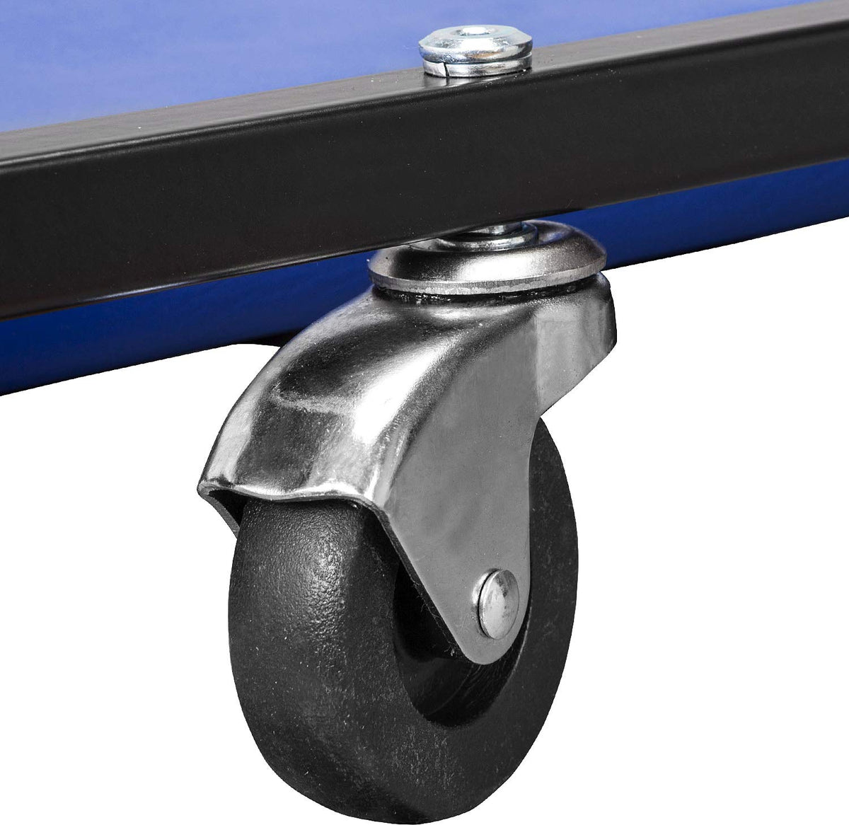 40" Padded Mechanic Creeper with 6 Casters, Blue A3238