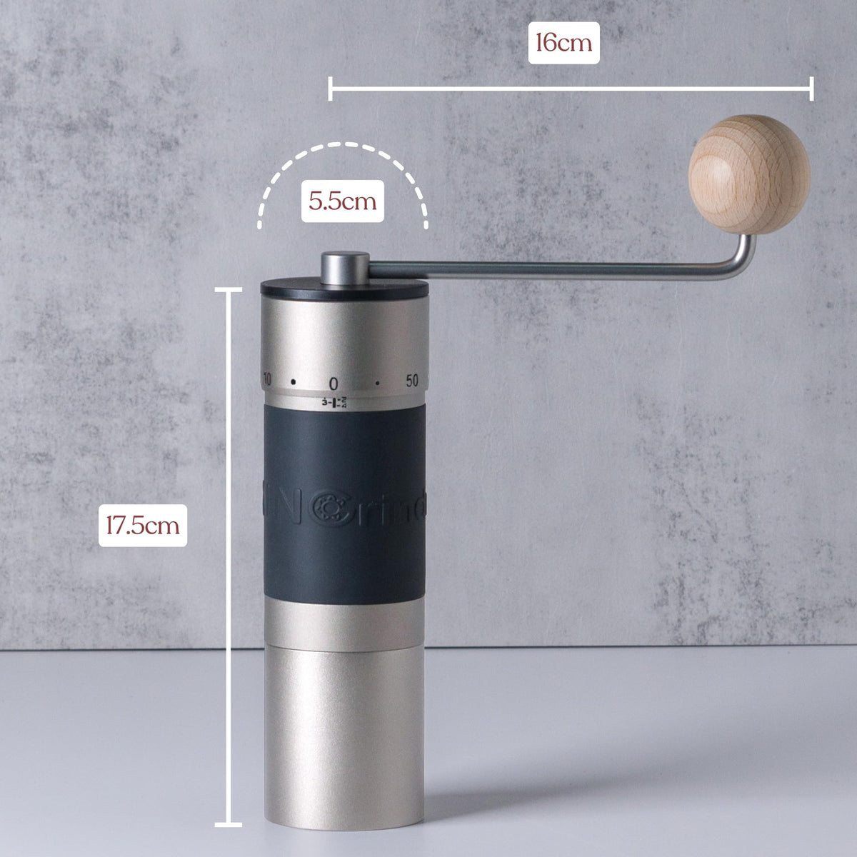 Manual Coffee Grinder Stainless Burr J2264