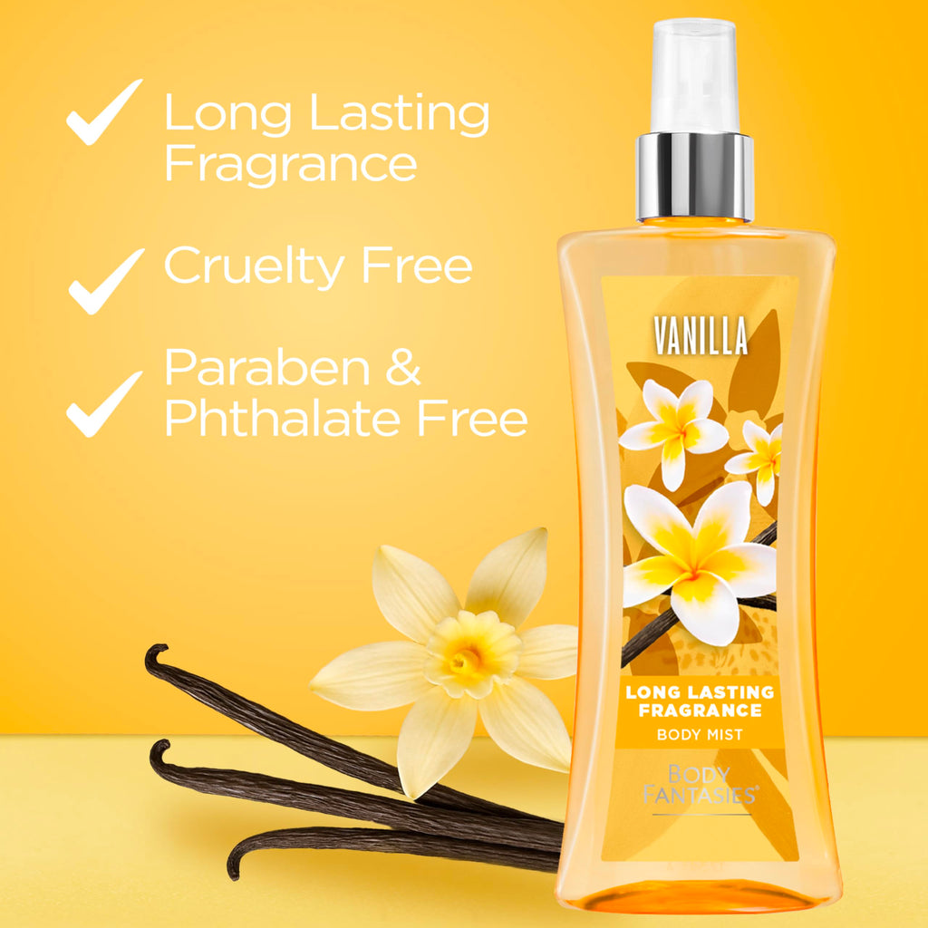 Vanilla Body Spray 8 fl oz (Pack of 2) U5349