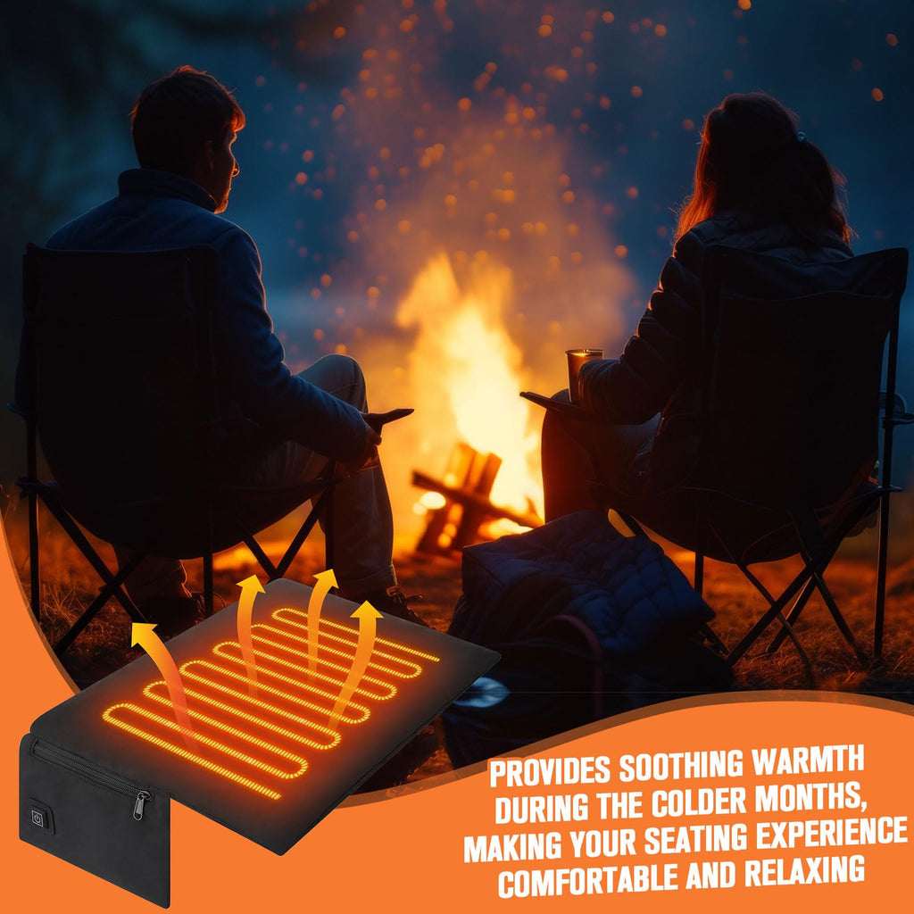 2 Pack Heated Stadium Seat Cushion W15902