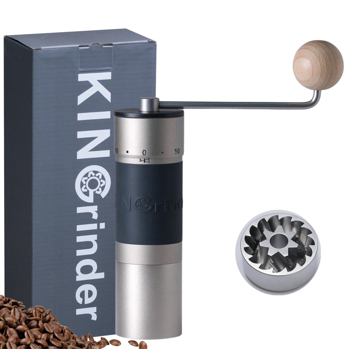 Manual Coffee Grinder Stainless Burr J2264
