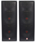 Dual 12" 3-Way 8-Ohm Passive PA Speaker, 2-Pack A571