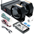 400W 12V Emergency Siren PA System with Wireless Remote and Microphone N7673