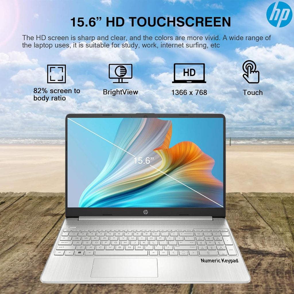 15.6" Touchscreen Laptop 16GB RAM 1.5TB Storage Intel i3 Win 11 Pro S5256