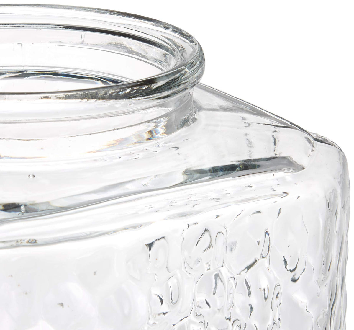 2.5 Gallon Glass Beverage Dispenser with Stainless Steel Spigot F72115