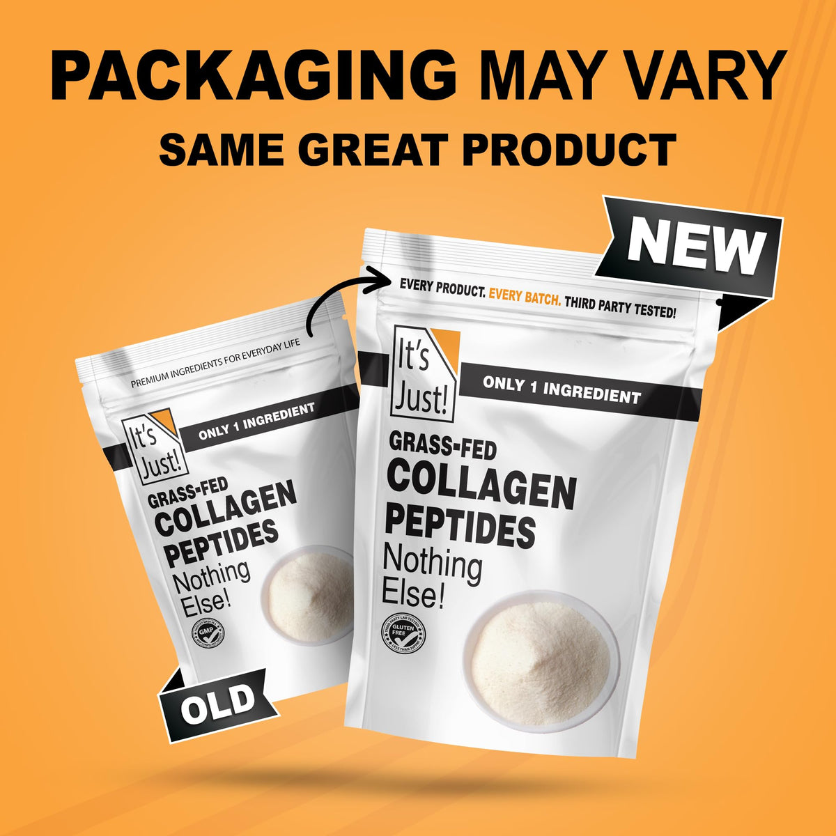 Collagen Peptide Grass-Fed Protein Powder Unflavored 20oz M5869
