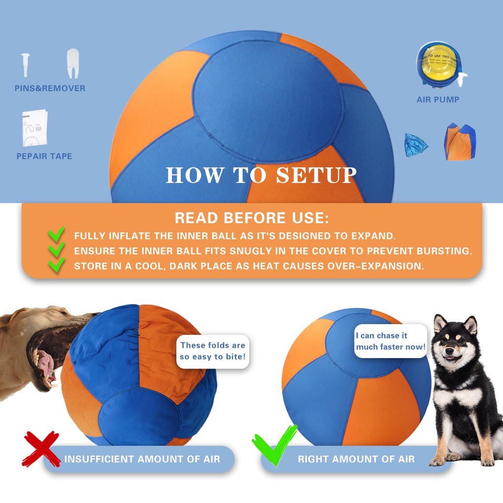 18'' Durable Waterproof Dog Herding Ball R444
