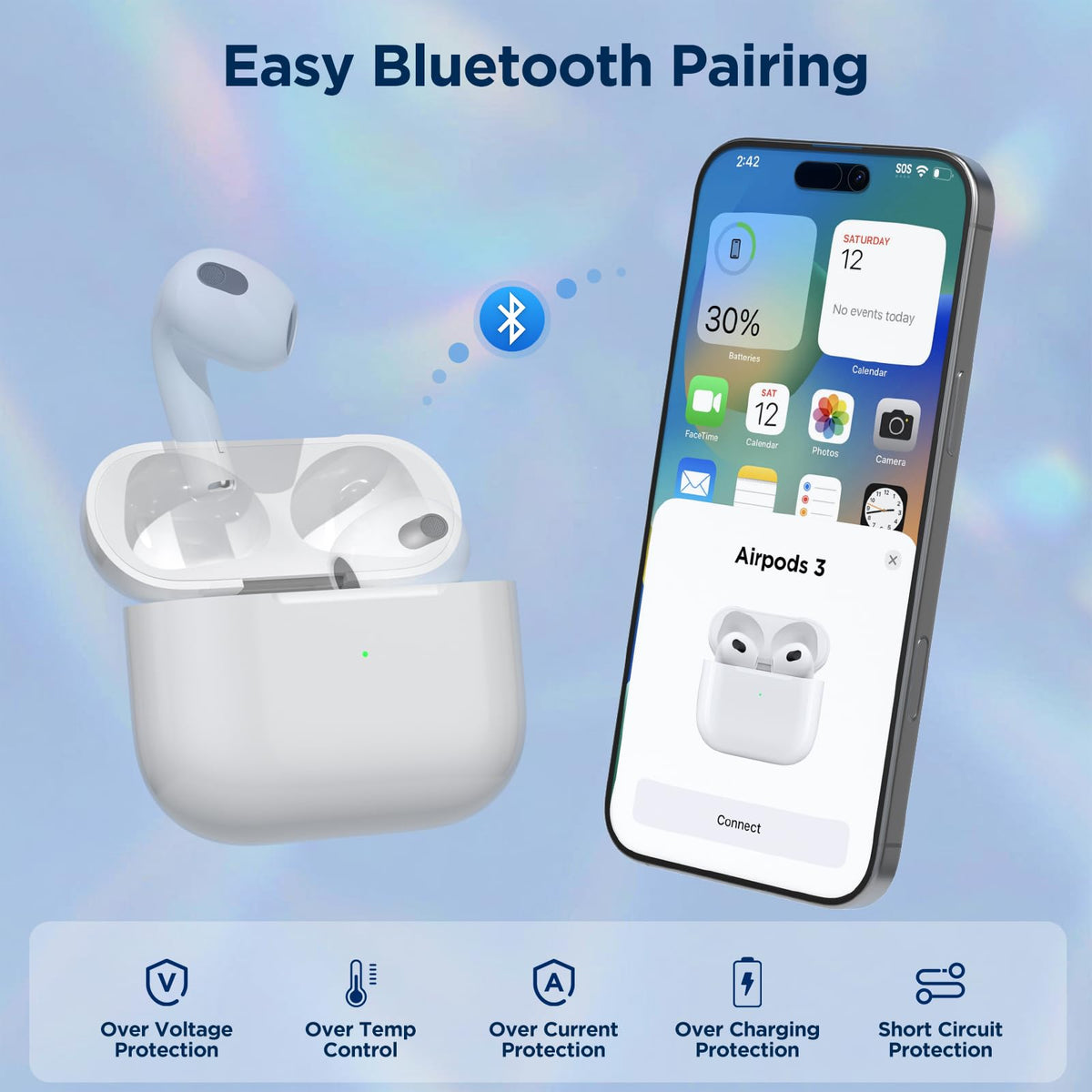 Wireless Charging Case J835