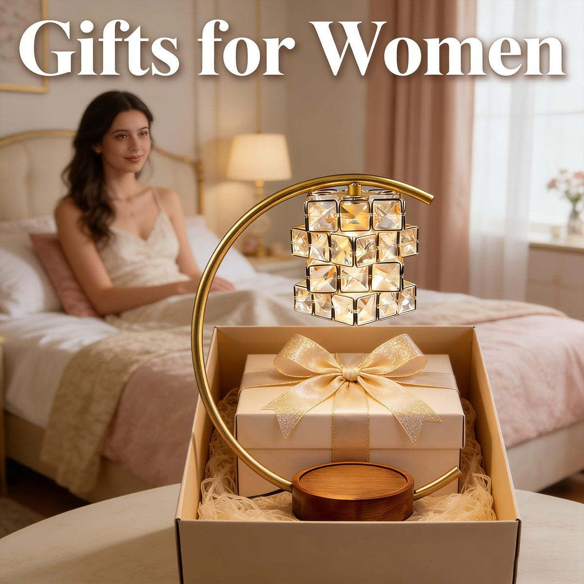 Candle Warmer Lamp with Timer Dimmable Wax Warmer G6479