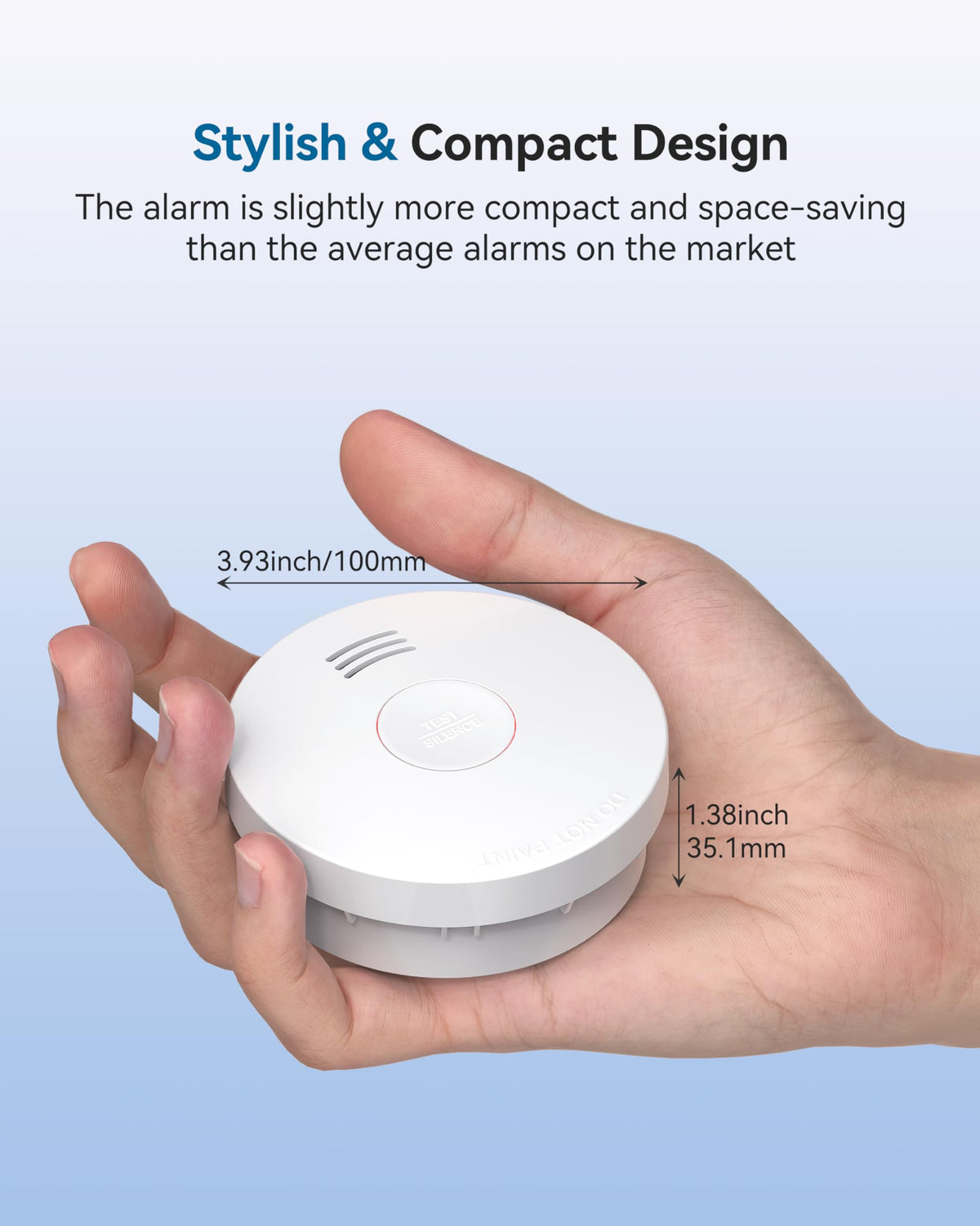 Smoke Detector 10 Year Battery Smoke Alarm O91481