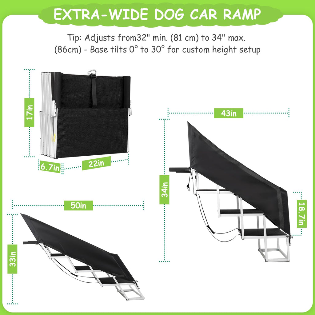 Dog Stairs with Guardrail G43617