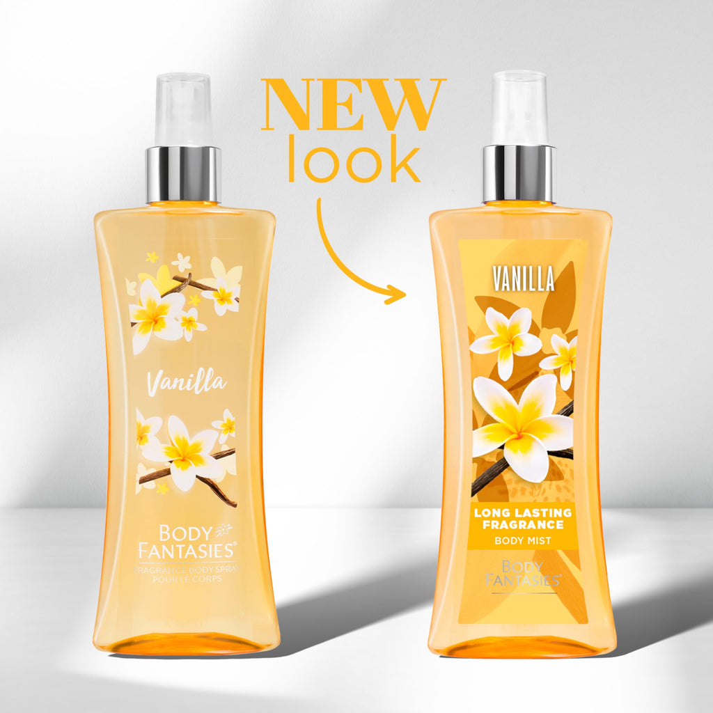 Vanilla Body Spray 8 fl oz (Pack of 2) U5349