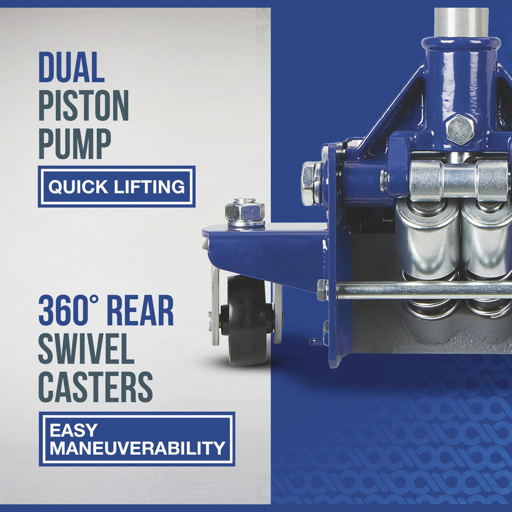 3-Ton Capacity Low-Profile Service Floor Jack M731507