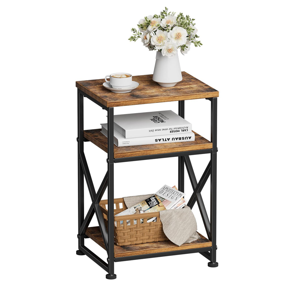 3 Tiers Open Shelves Side Table X633