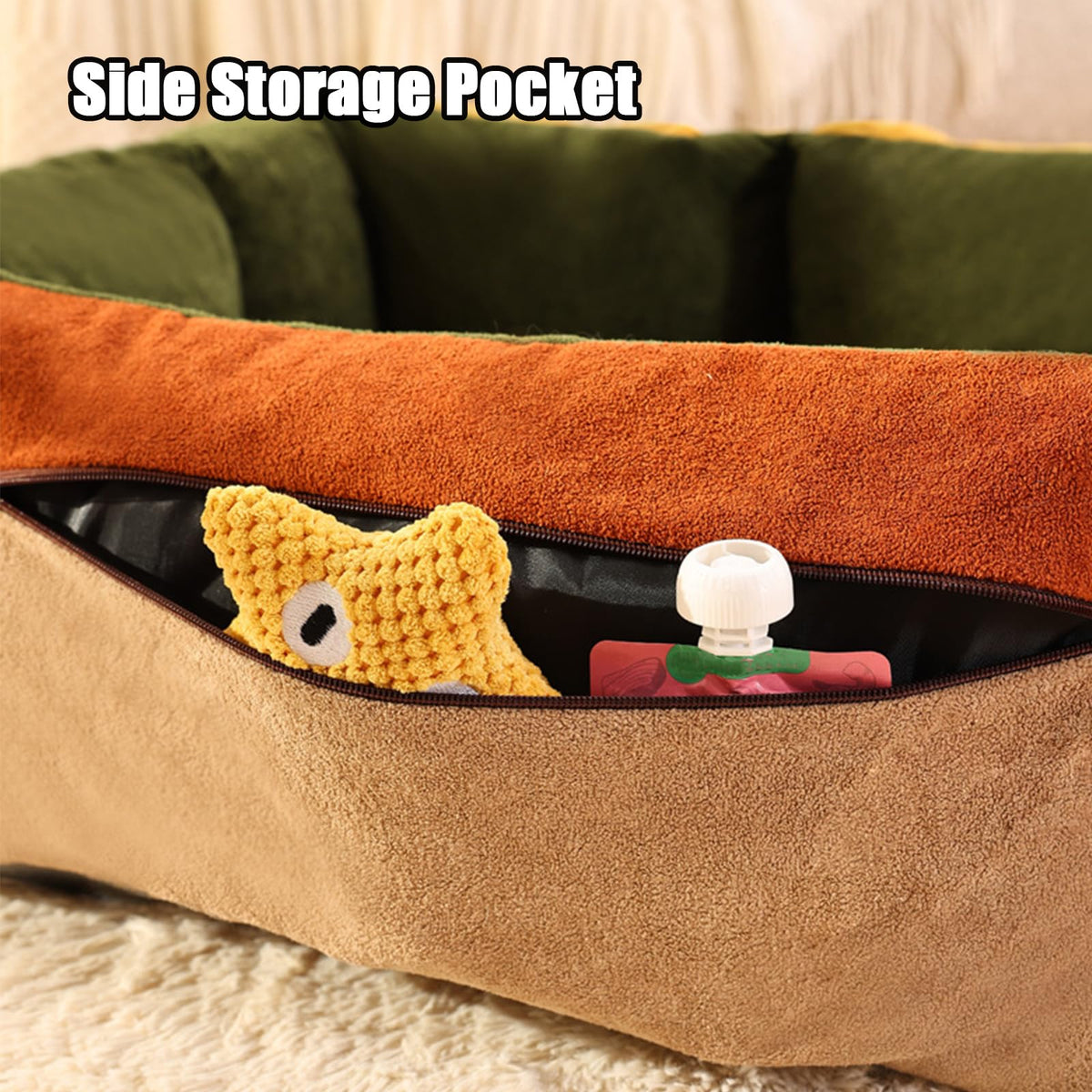 2-in-1 Dog Car Seat for Small Dogs H302
