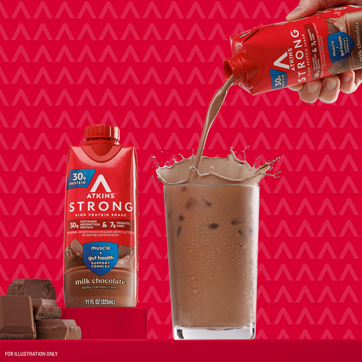 High Protein Milk Chocolate Shake 12 Count Z25174