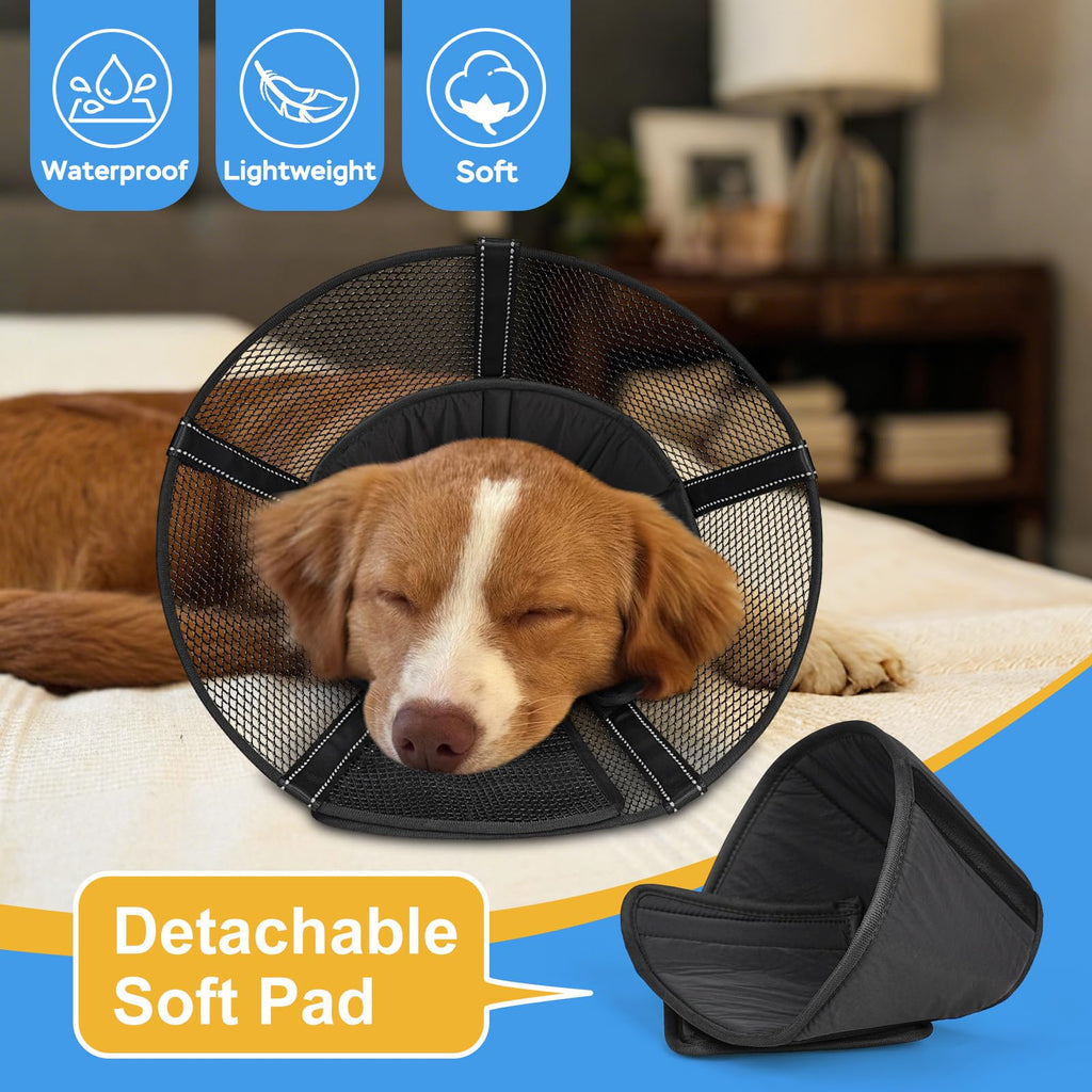 Mesh Dog Cone Collar Soft P213