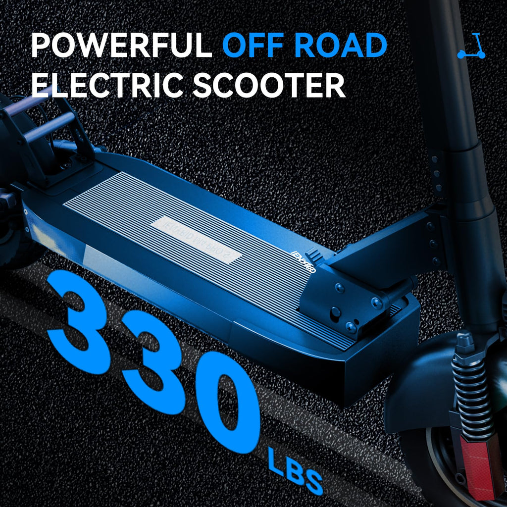 Electric Scooter with Seat 10 inch Off Road Foldable D962954